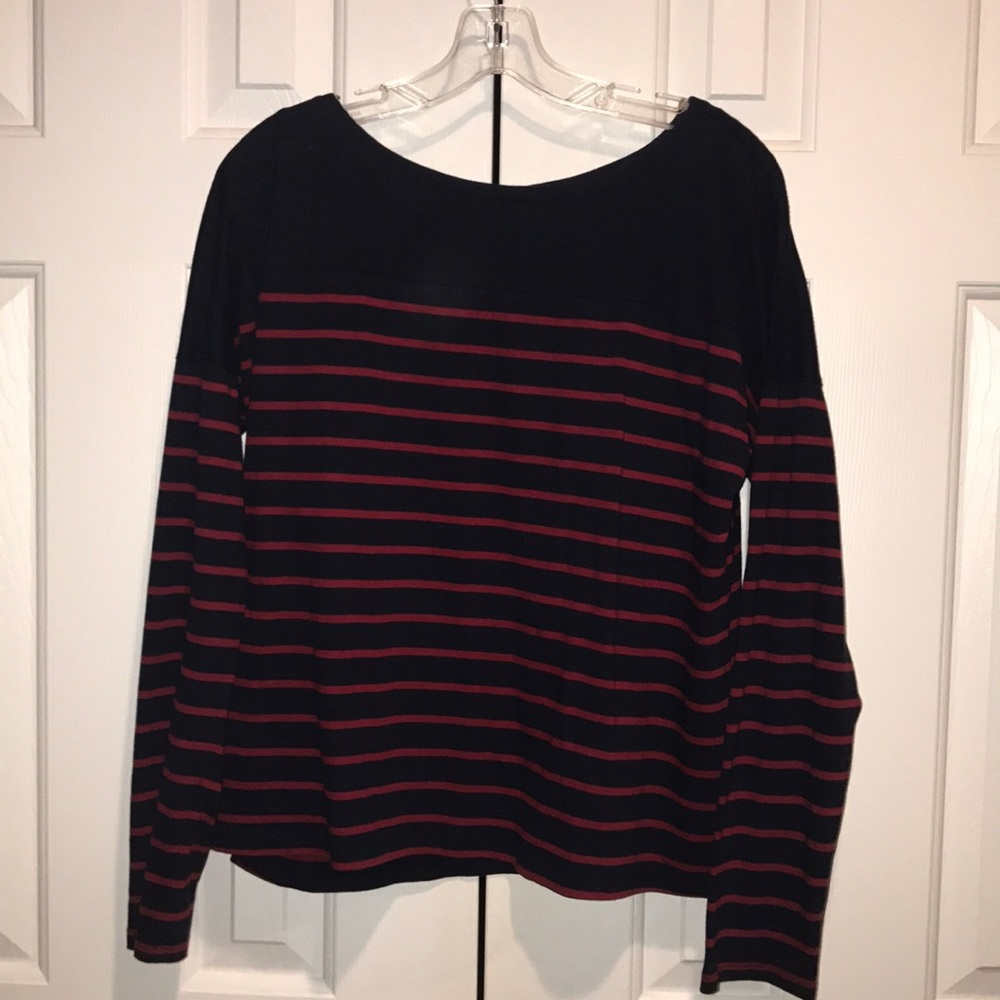 Old Navy striped sailor top